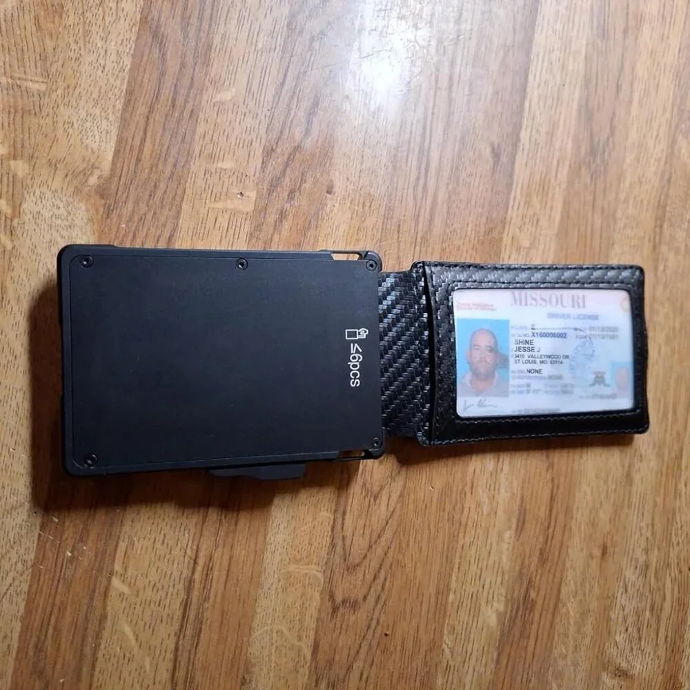Men-Genuine Leather RFID Blocking Bifold Stylish Wallet With 2 ID Window